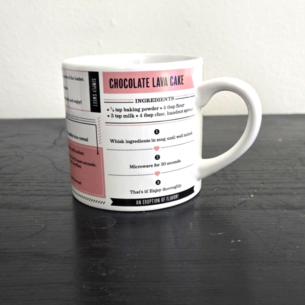 Fred Design Recipe "You Should Really Treat Yo'Self Try Some Dessert" Mug